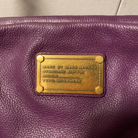 Marc By Marc Jacobs Purple Leather Crossbody Bag - Picture 4 of 10